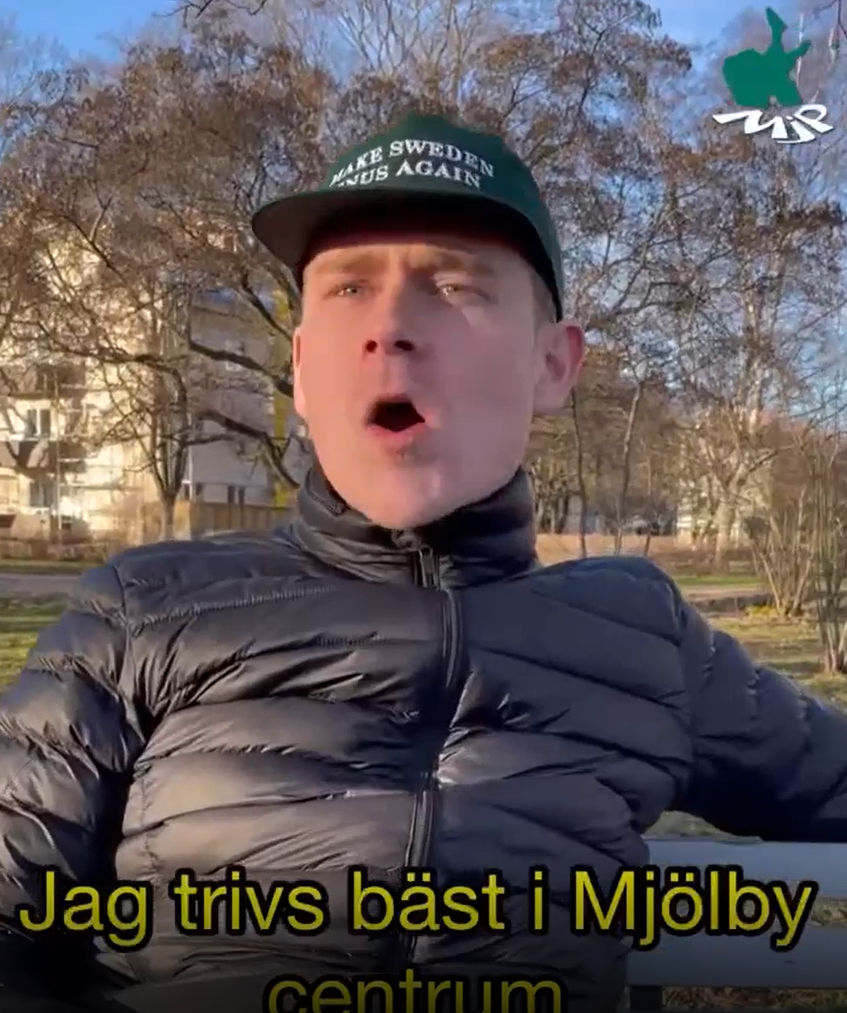 Mjölbypartiet på Fokus näringslivsmässa