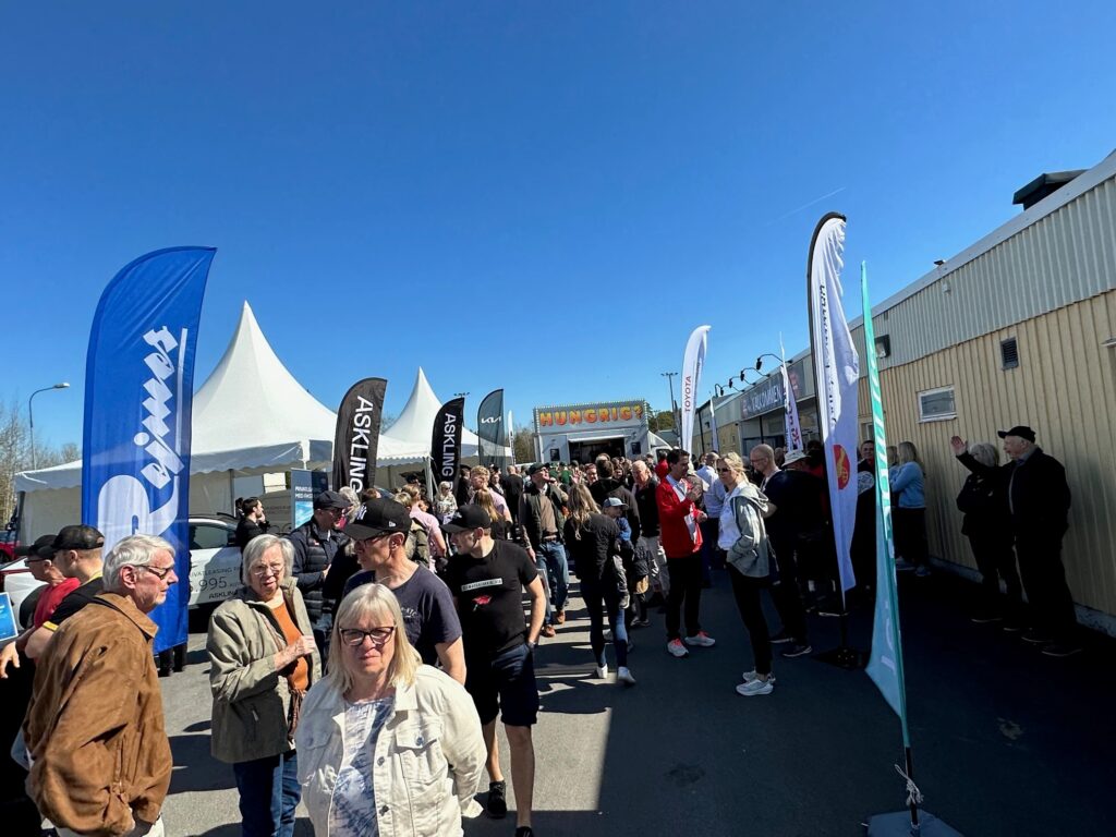 Mässbesökare på Fokus Mjölby