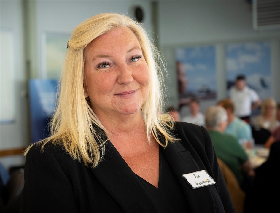 Åsa Brage projektledare för FOKUS Mjölby företagsmässa